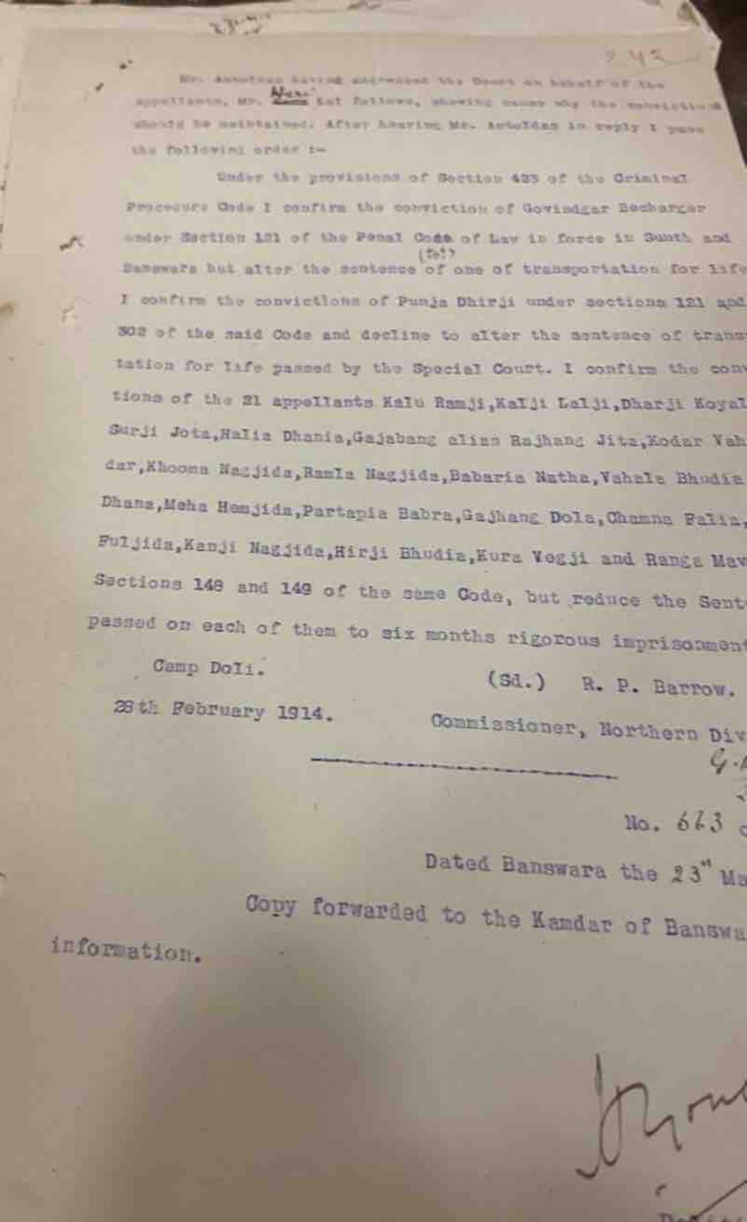 Sanitized casualty count